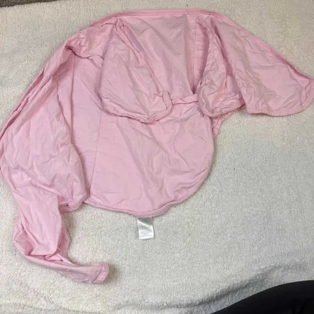 Miracle Baby MiracleBaby Pink Cotton Swaddle Wrap Blanket